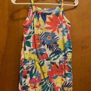 Toddler girls floral romper